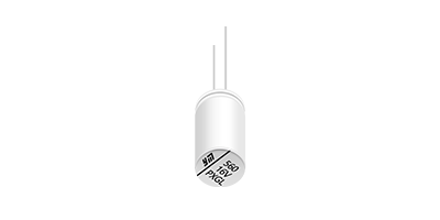 2. Radiālā vada tipa vadoša polimēra alumīnija cietie elektrolītiskie kondensatori