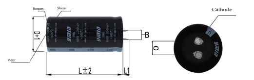 Bullhorn hom txhuas electrolytic capacitor CN31